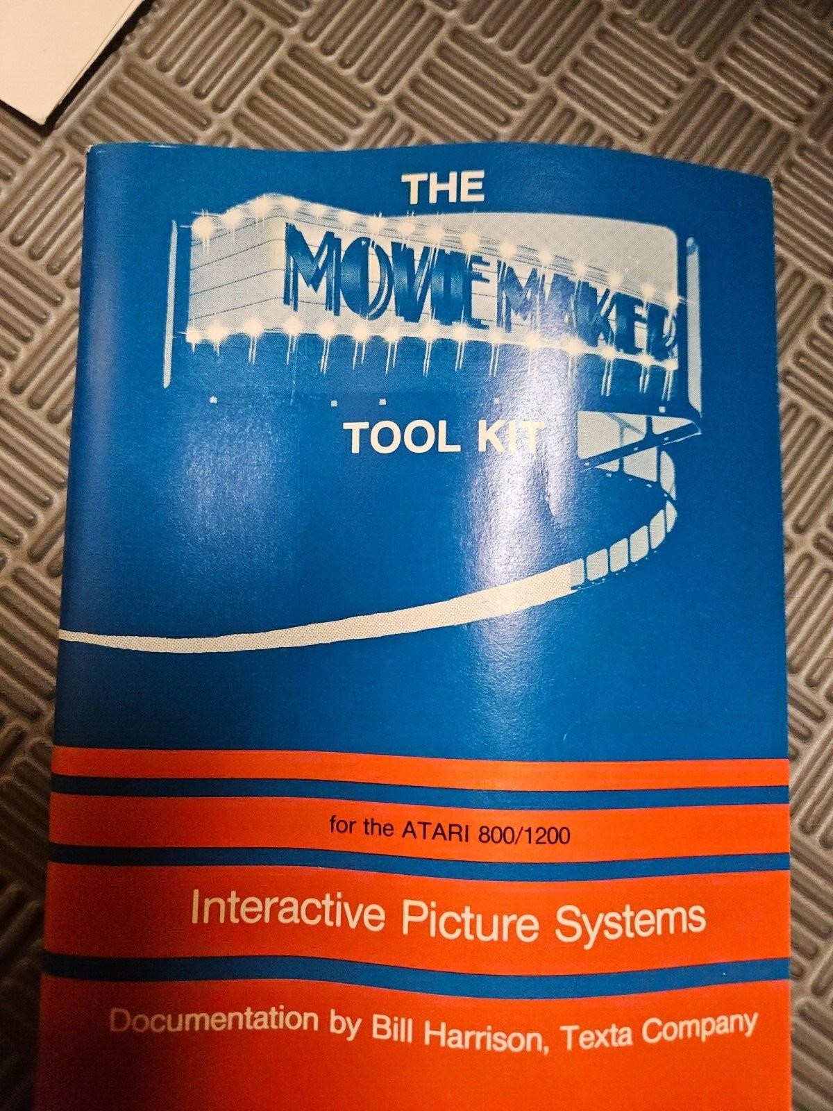 THE MOVIE MAKER TOOL KIT MANUAL FOR ATARI 800 / 1200