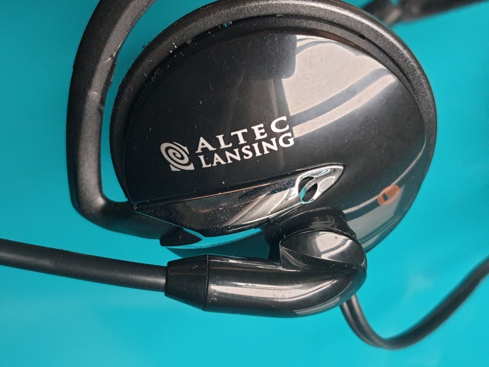 🟢 Altec Lansing AHS-433 PC Stereo Foldable Behind The Neck Headset w Microphone