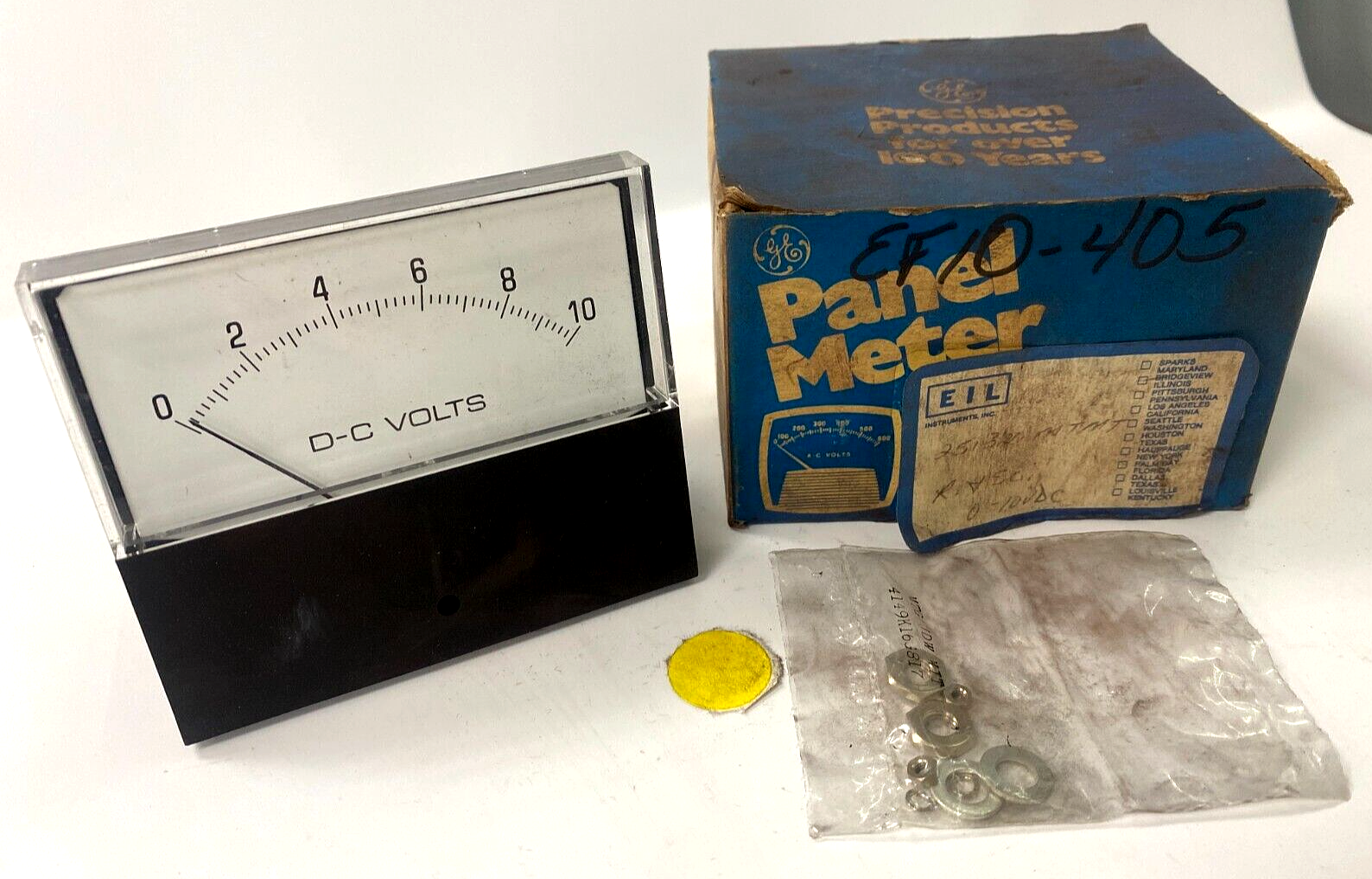 GENERAL ELECTRIC PANEL METER 50-251309FAZZ1