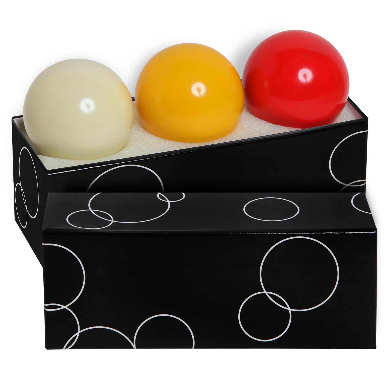Carom Billiard Ball Standard Set 61.5 mm
