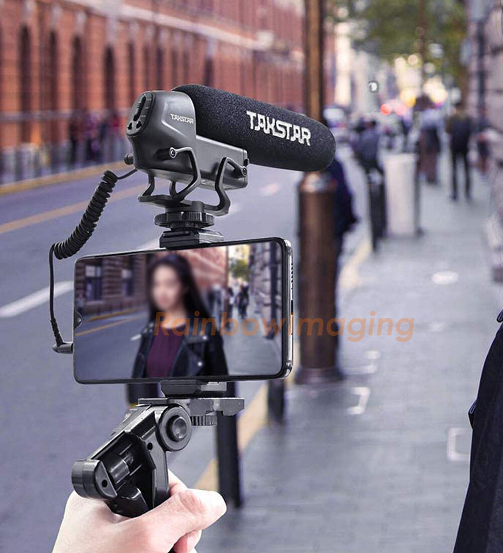 TAKSTAR SGC-600 Cardiod Shotgun Interview Microphone Mic for Canon Nikon DSLR