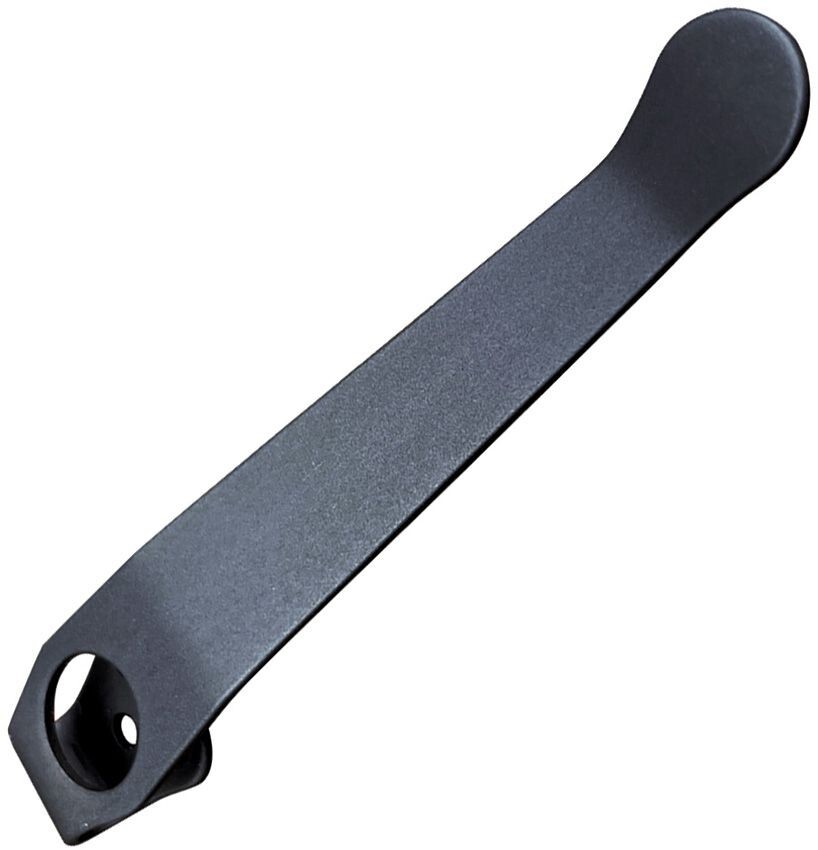 LynchNW Long Clip For Spyderco Knife Blacksmith Finish Stainless Steel USA MADE