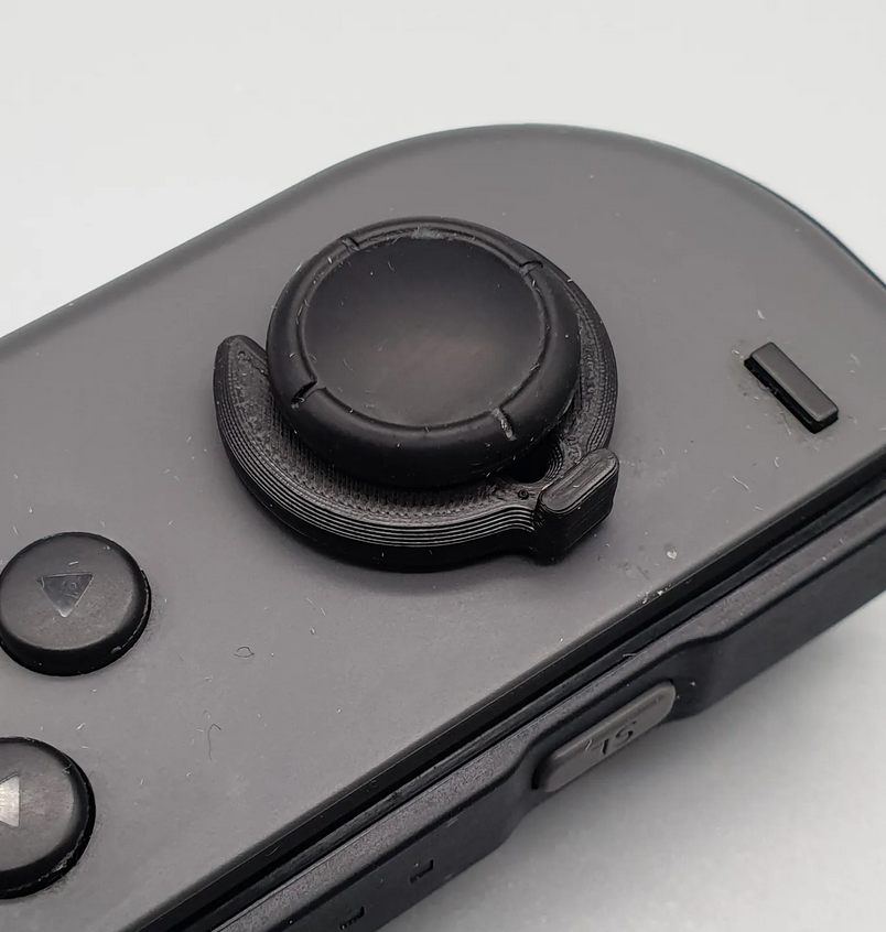 8 Pack - Stick Lock/Protectors For Nintendo Switch Joy-con Controllers - Black