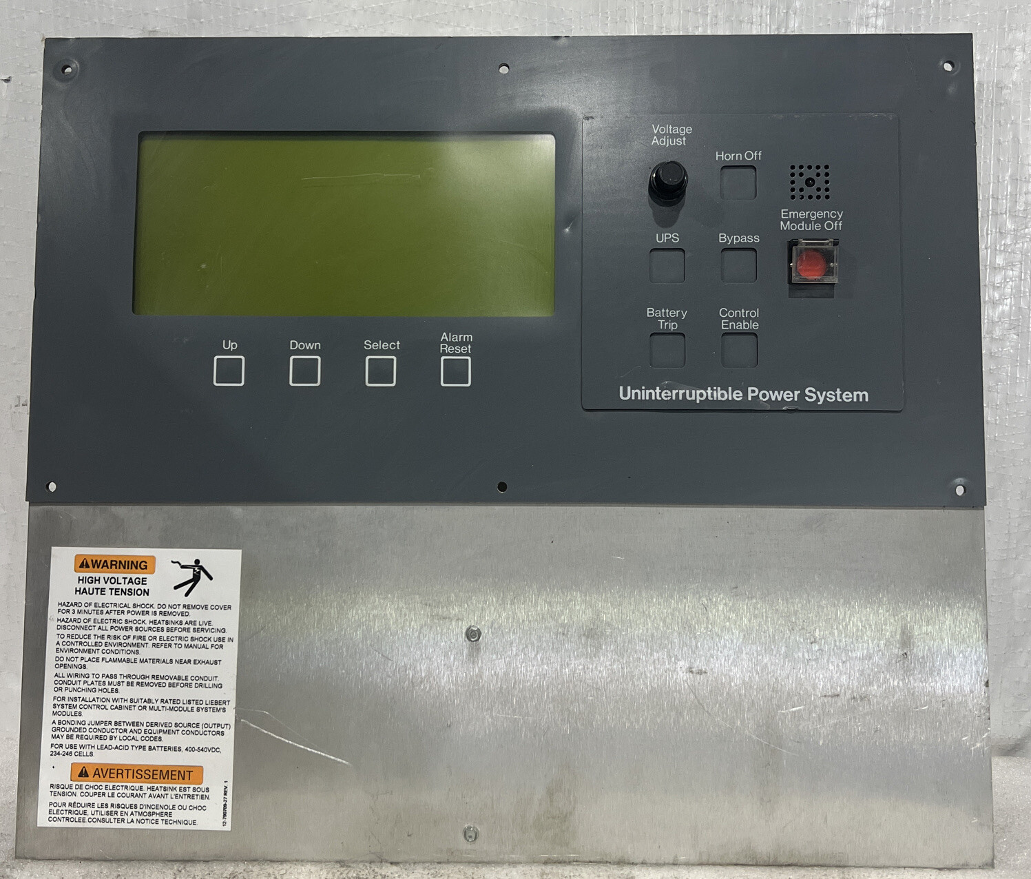 🔥Liebert 02-790890-50 Uninterruptible Power System Screen Display,Freeship🇺🇸
