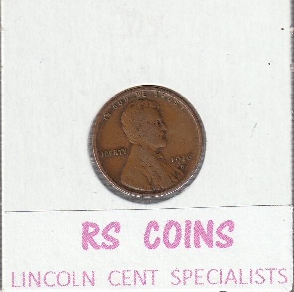 1916S   1917S   1918S   1919S   1920S   *LINCOLN  CENTS*   -RS COINS