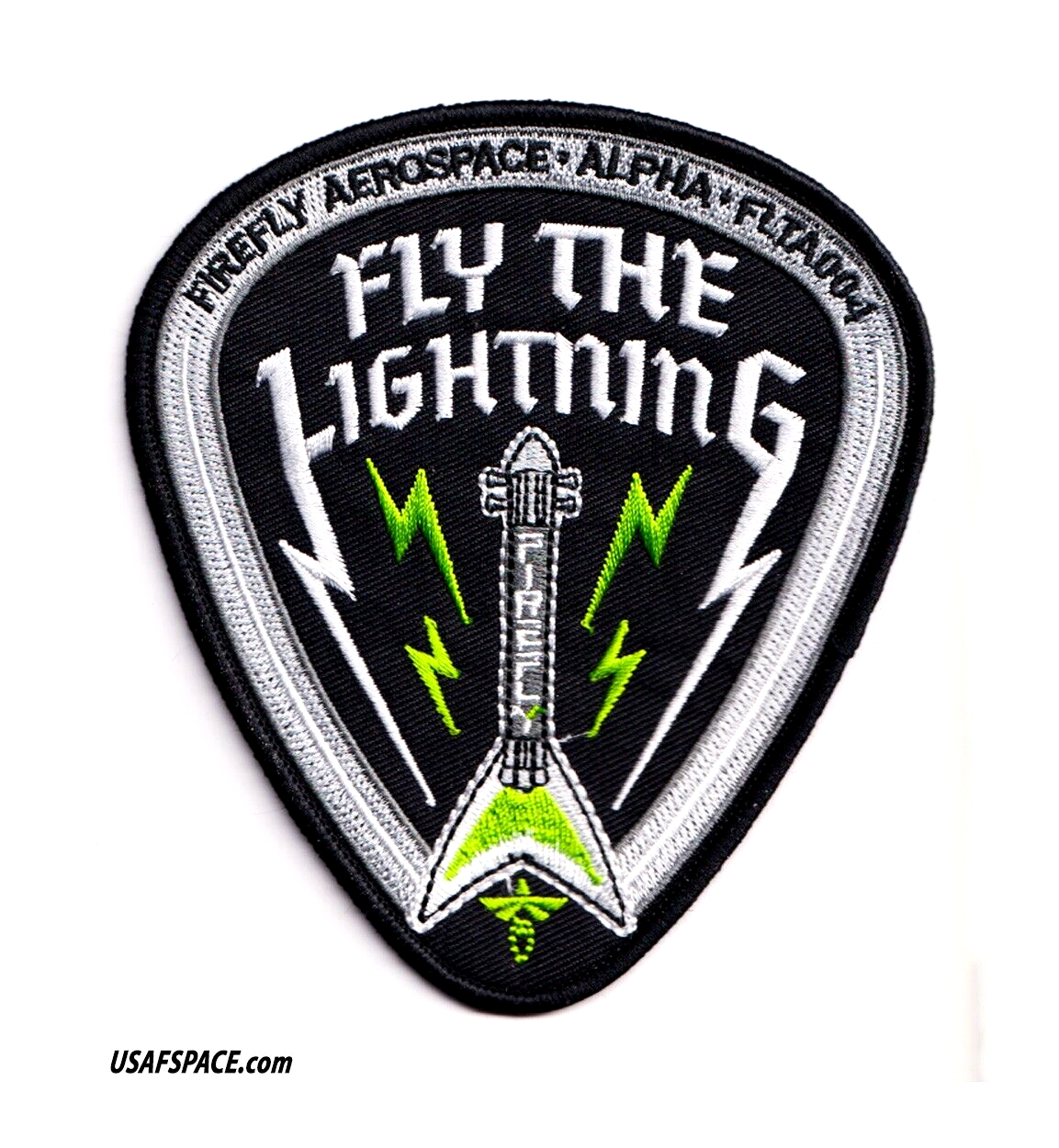 Authentic FIREFLY Alpha FLT-4 -Fly the Lightning-USSF ESA SATELLITE DEMO PATCH