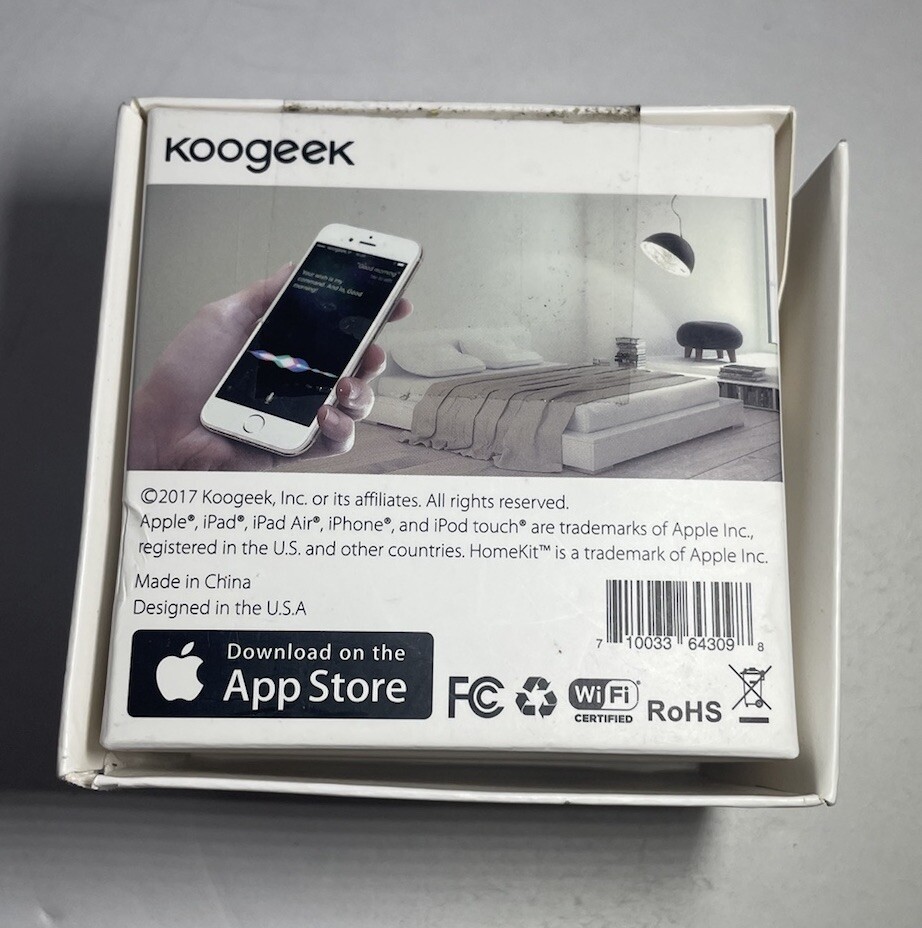 Koogeek Smart Indoor Wi Fi Plug