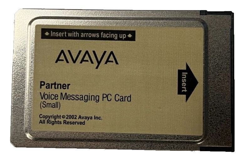 AVAYA Partner ACS Small PC Voicemail Card CWD3B 700226517