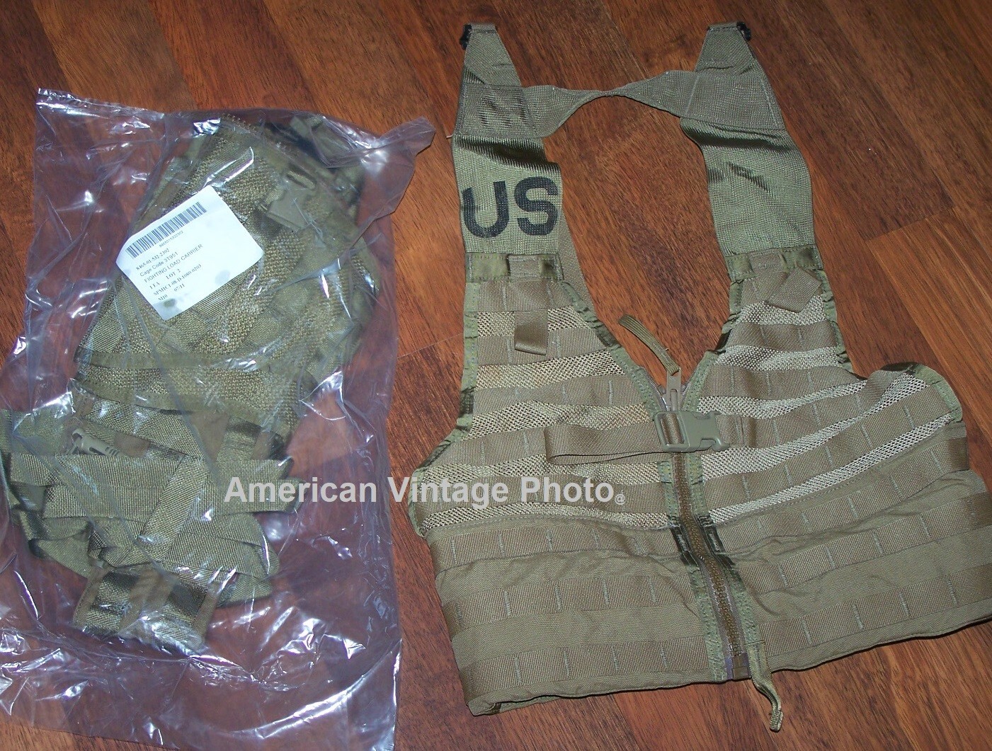 USMC Vest Fighting Load Carrier FLC MOLLE Coyote Genuine Issue Military NIB NEW