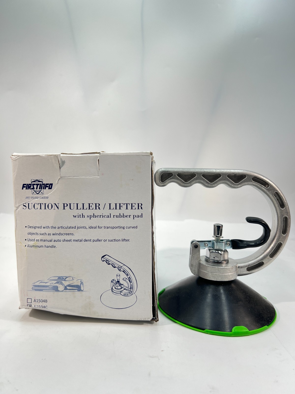 FIRSTINFO A1504C Powerful Suction Cup Aluminum Dent Puller-125mm