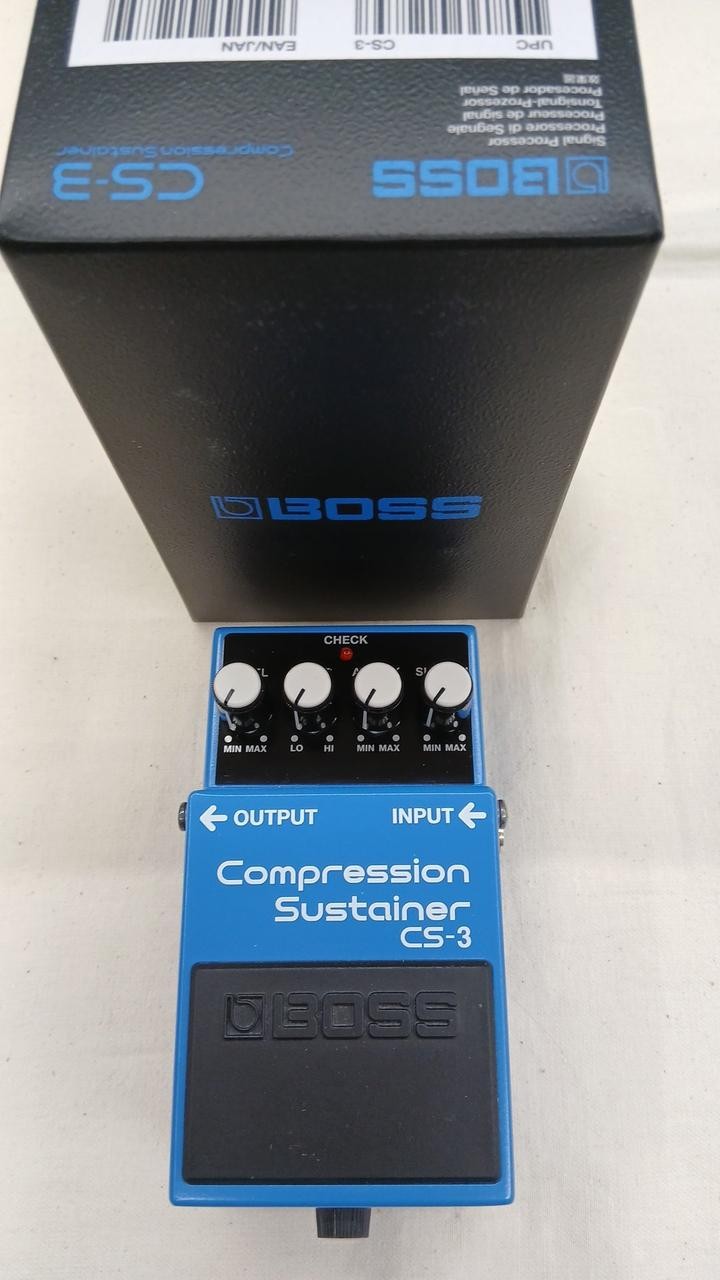 Boss CS3 Guitar Effects Pedal Compressor Ready to Use Authentic Genuine