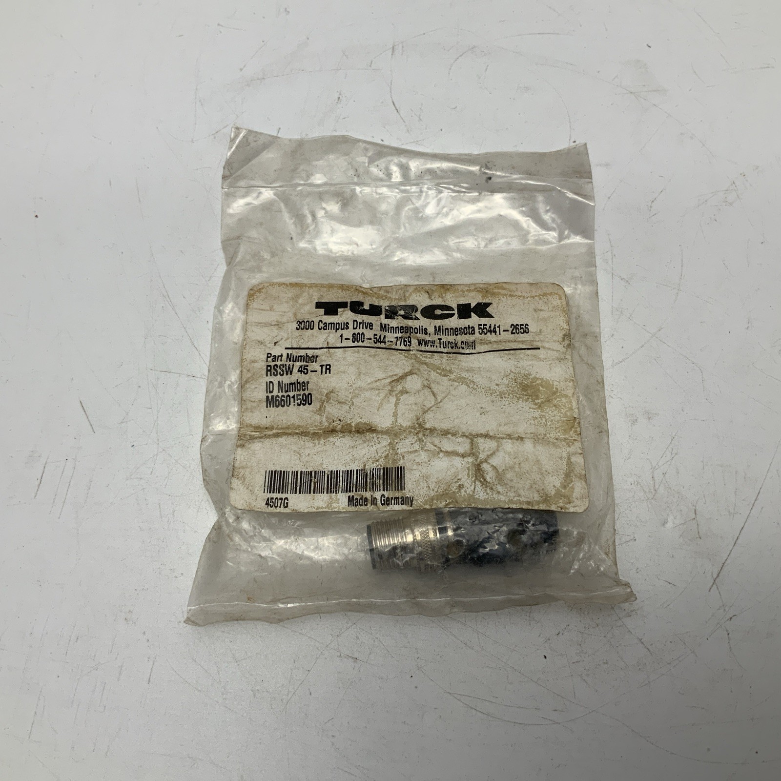 TURCK RSSW45-TR Profibus-DP (M6601590) LINE TERMINATION RESISTOR