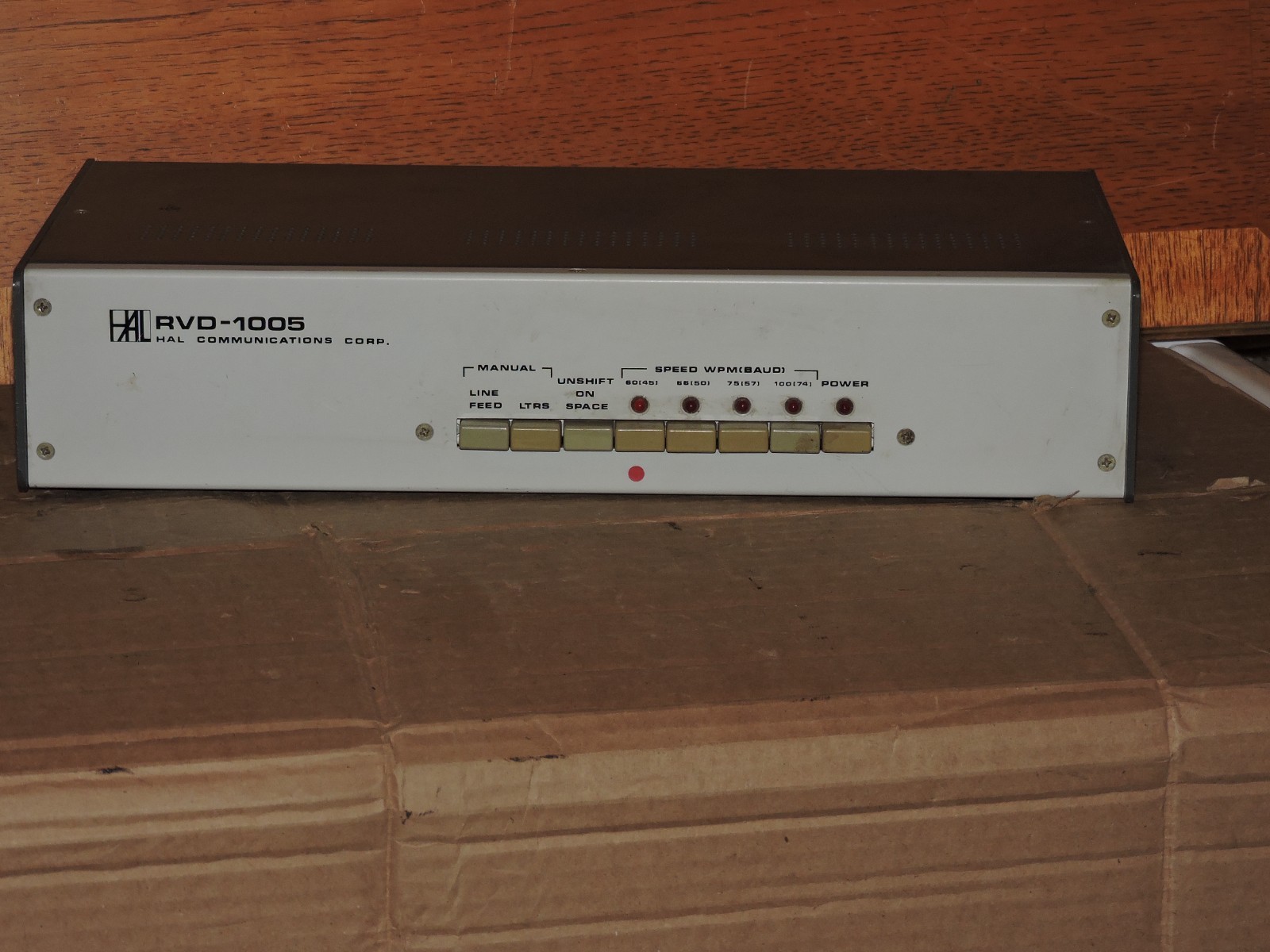 HAL RVD-1005 VISUAL DISPLAY UNIT