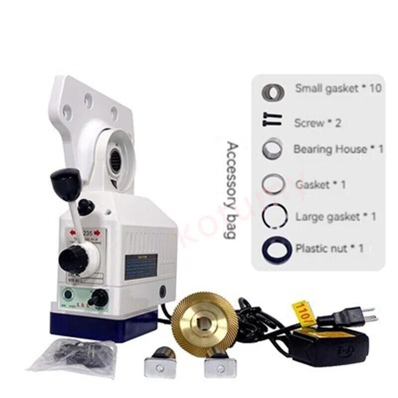 electric table feed milling machine 110v/220v automatic tool feed device Moment