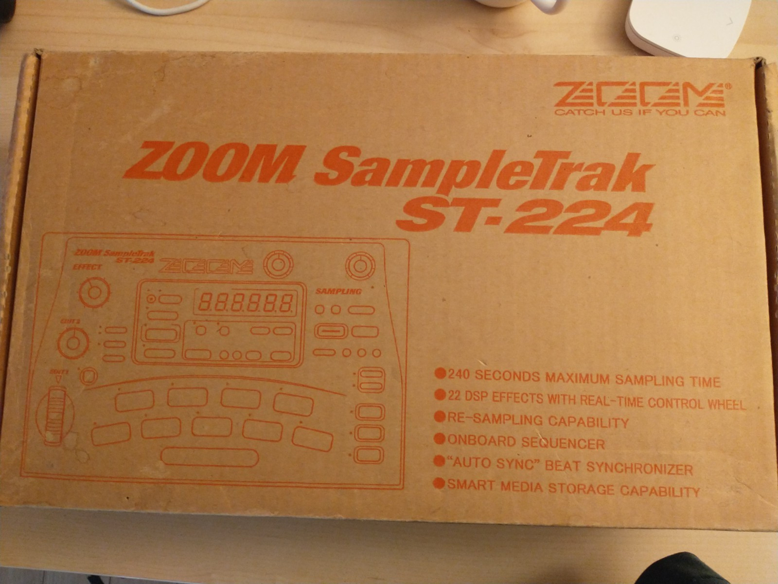 Zoom Sampletrak ST-224 - EXCELLENT/like new - original box & manuals