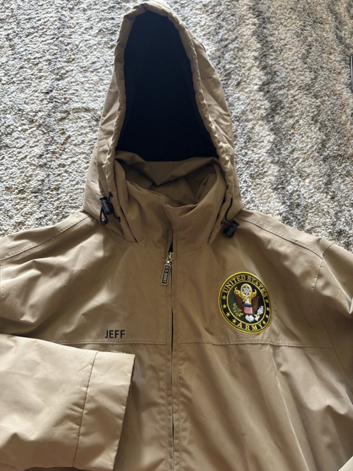 US Army Cold Weather Parka Jacket ECWCS Size x Large Long