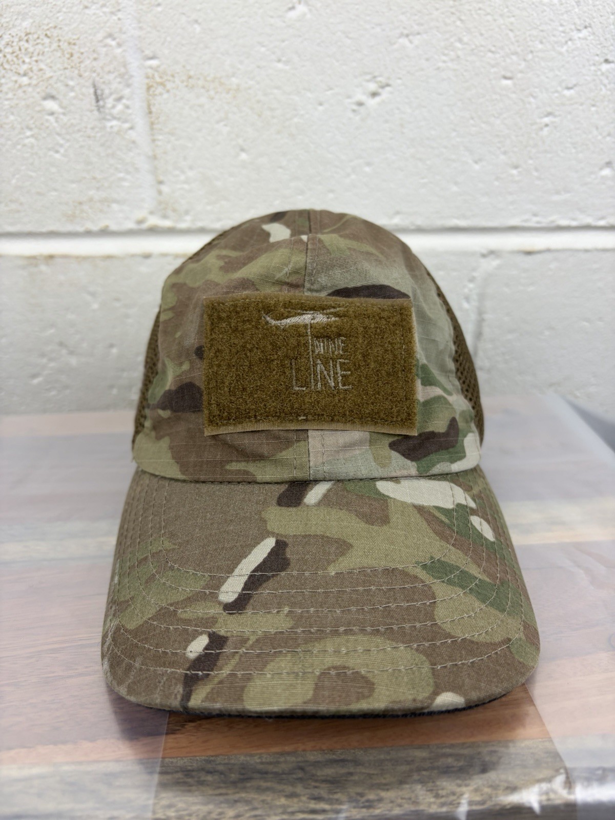 Nine Line Apparel Camo Mesh Tactical Ball Cap Multicolor Green Brown