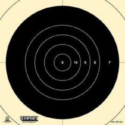 MR-52C (T)] NRA Off. 200-Yard Slow Fire High Power Rifle 25 Targets - Black
