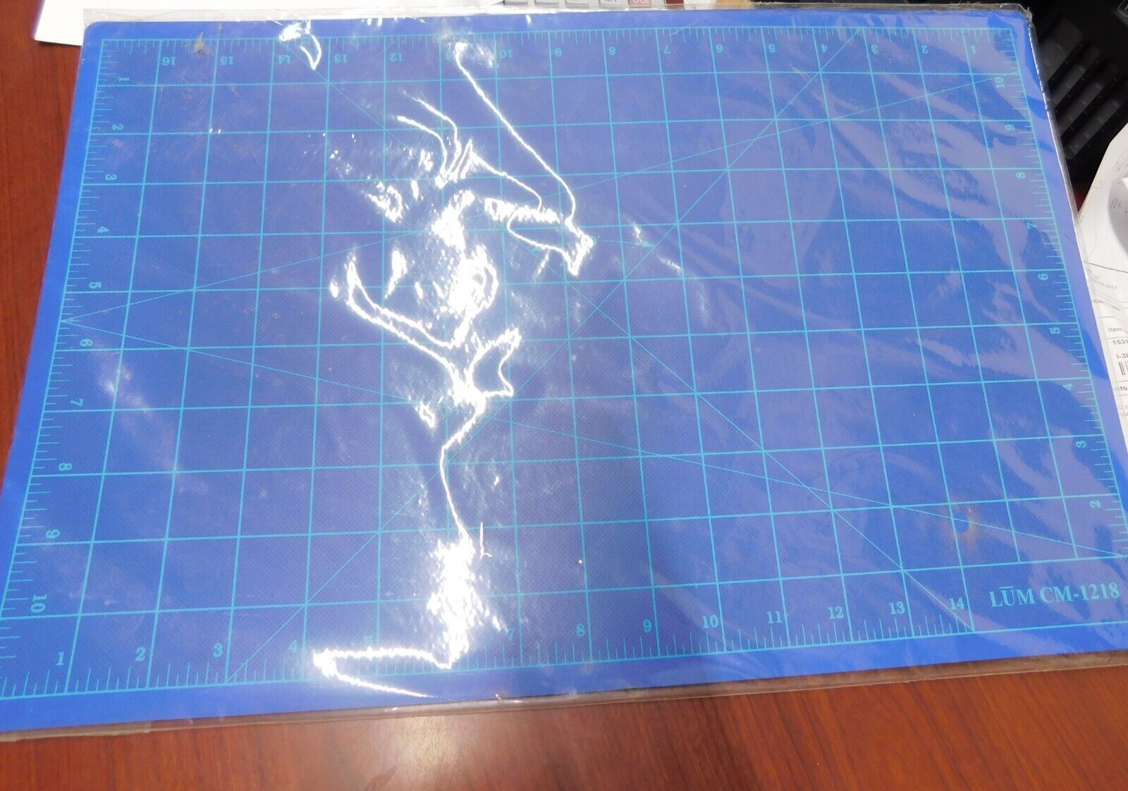 T2 Scrapbooking Craft HEAVY Cutting Mat LUM CM-1218 with angles NEW