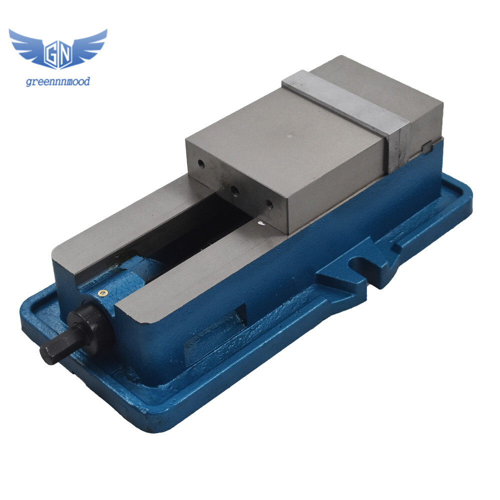 4" Lockdown CNC Milling Machine Vise Clamping Vice Precision Without Base