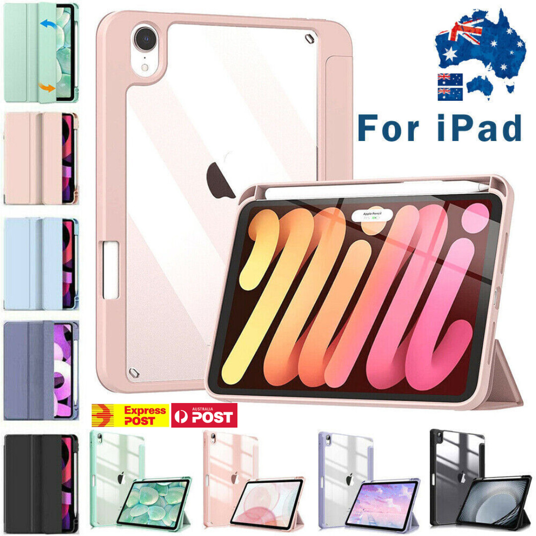 Shockproof Smart Cover Case for iPad 10th 9th 8th 7th 6th Gen Air 4 Pro 11 12.9"