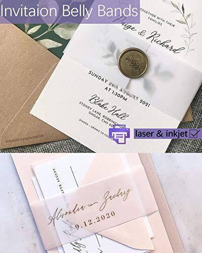 Translucent Vellum Paper Printable for Card Overlays Invitation Envelope Lantern