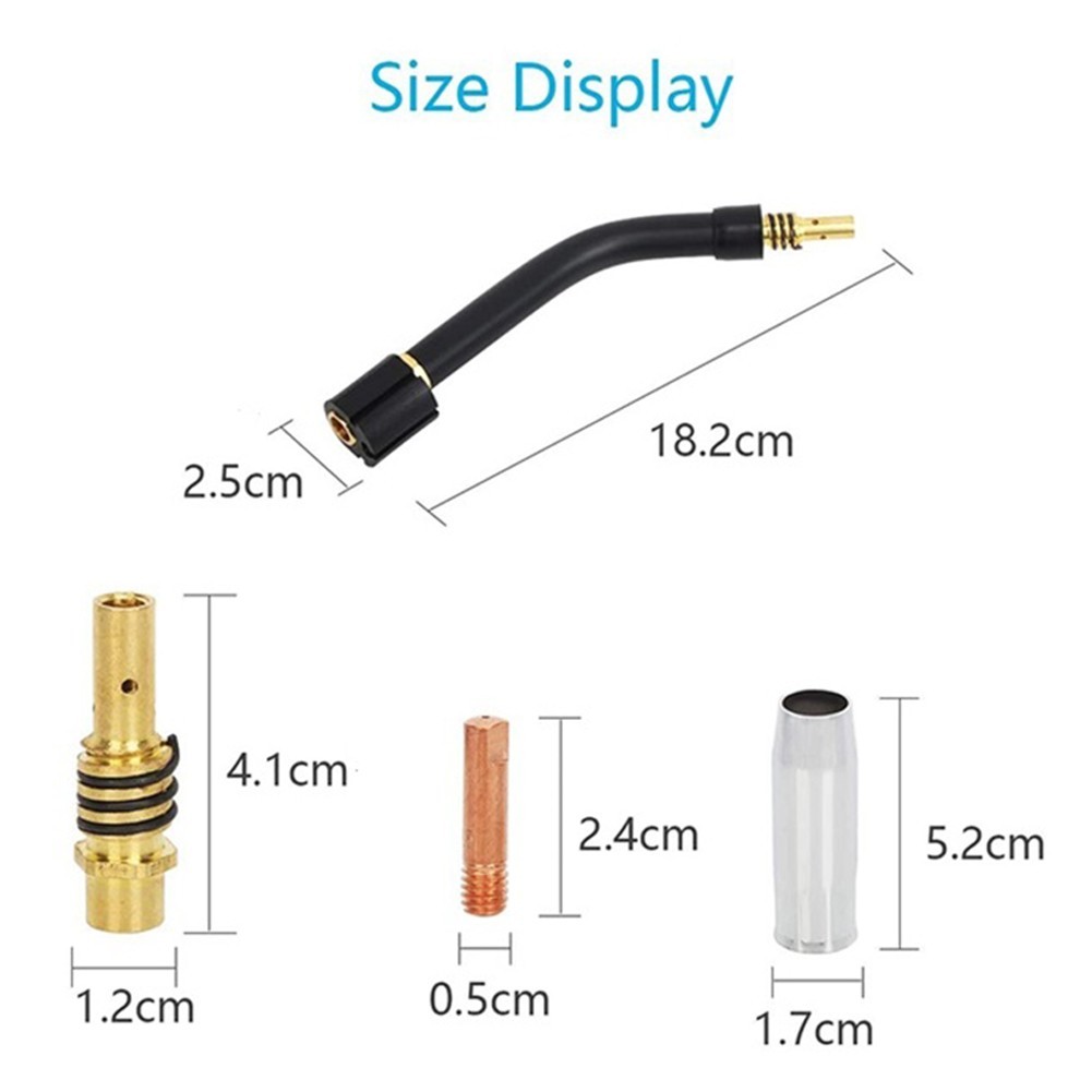 Stable and Tight Connection with Standardized Design Nozzles Contact Tips