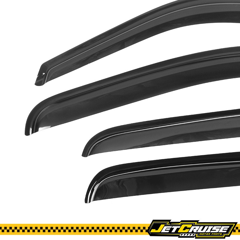 Fits 99-06 Silverado Sierra Extended Cab Acrylic Window Visors Rain Sun Guards
