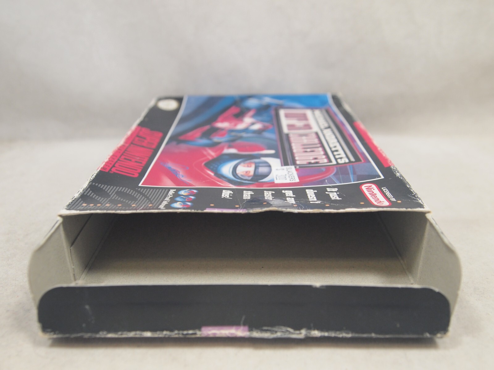 Michael Andretti's Indy Car Challenge (Super Nintendo | SNES) Authentic BOX ONLY