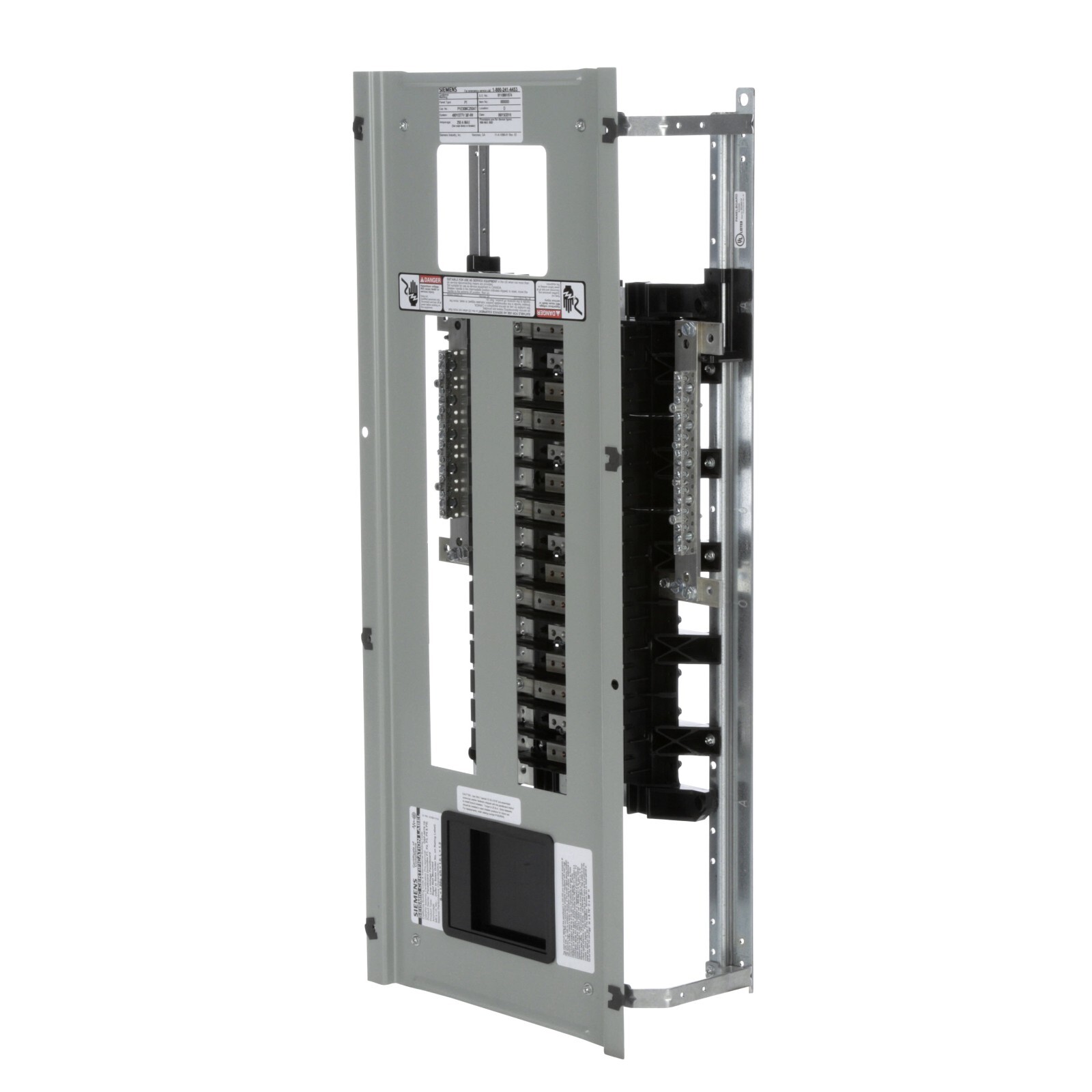 Siemens P1E30MC250AT  250 Amp 30 Circuit 3-Phase Main Panelboard interior