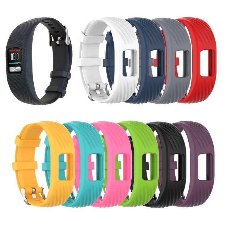 Watch Bracelet Band Protective Waterproof Silicone Strap for vivofit 4
