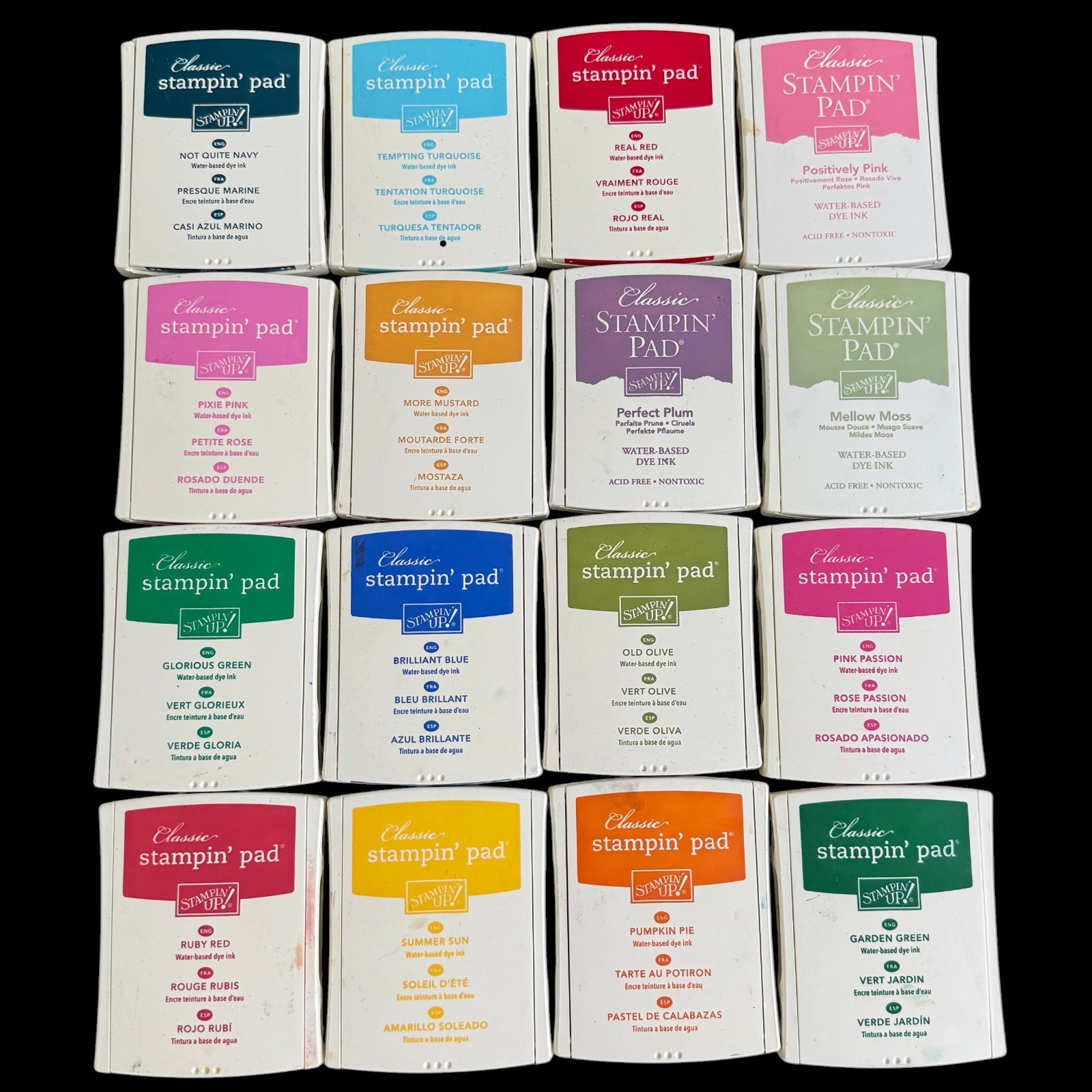 47 Stampin' Up! Distress Ink ColorBox Anna Griffin Brilliance Mixed Ink Pads