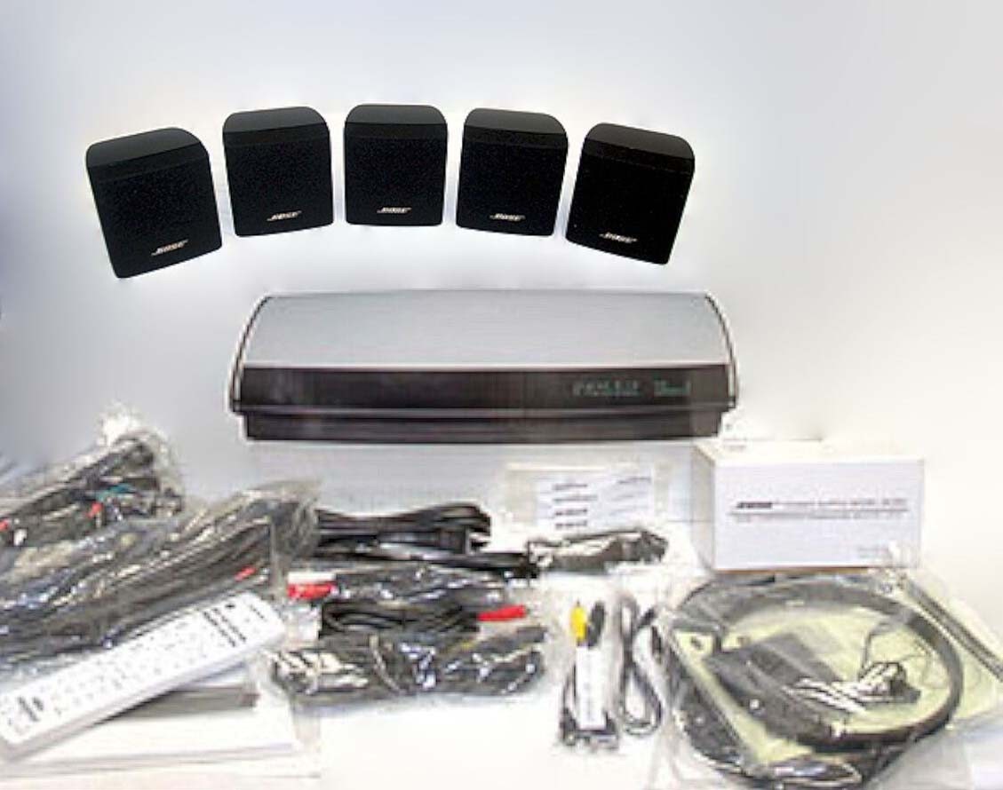Bose Lifestyle 18 Series III 3 BLACK DVD Home Theater System Dolby 5-Speakers