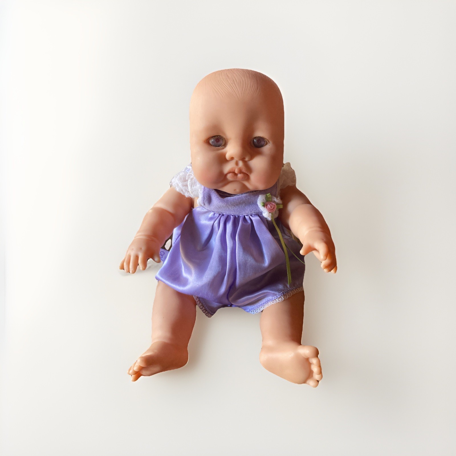 Cititoy Sm Baby Doll 2009 Blue Eyes No Hair Change Of Clothes
