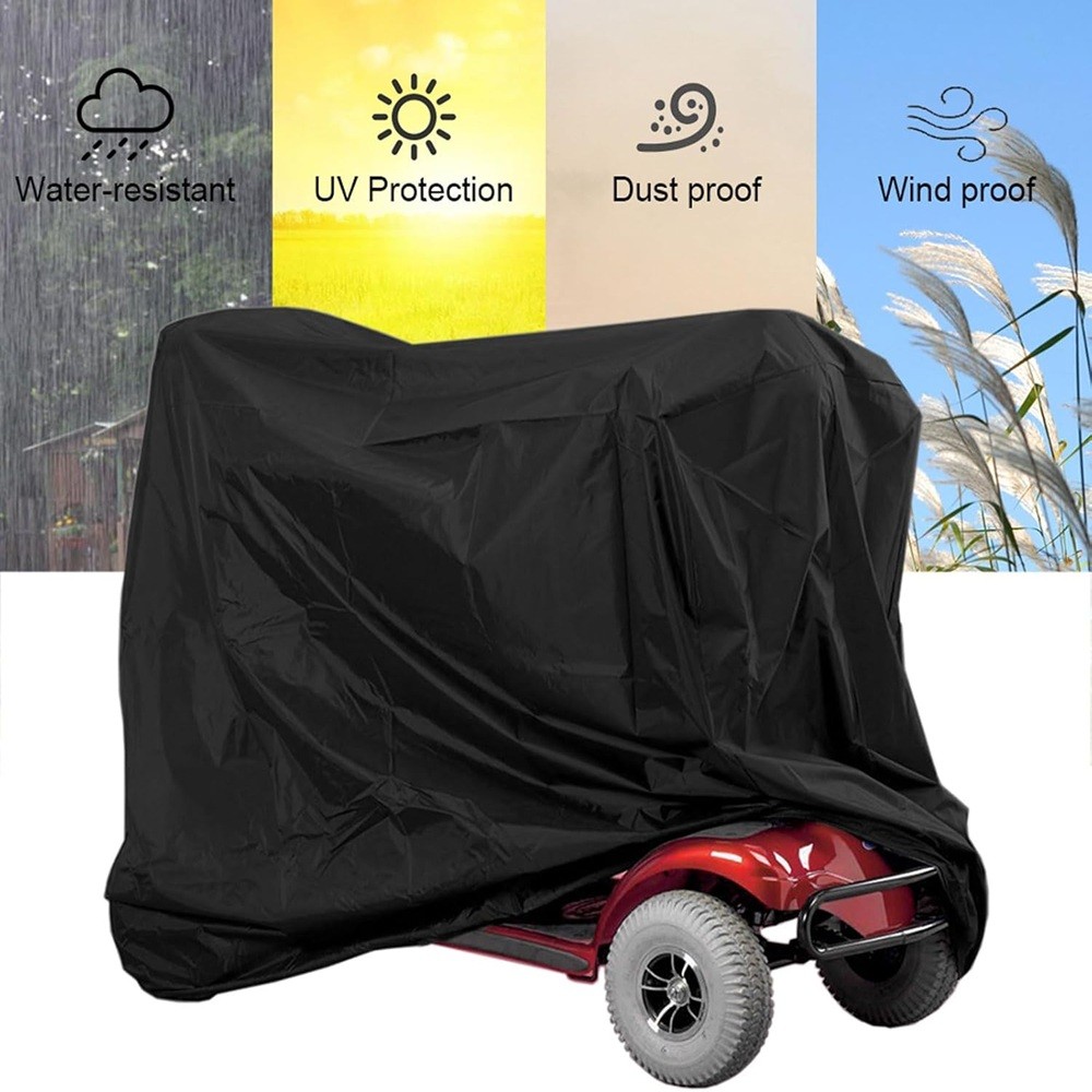 75 Inch Mobility Scooter Storage Cover Waterproof Wheelchair Sun Rain Protector