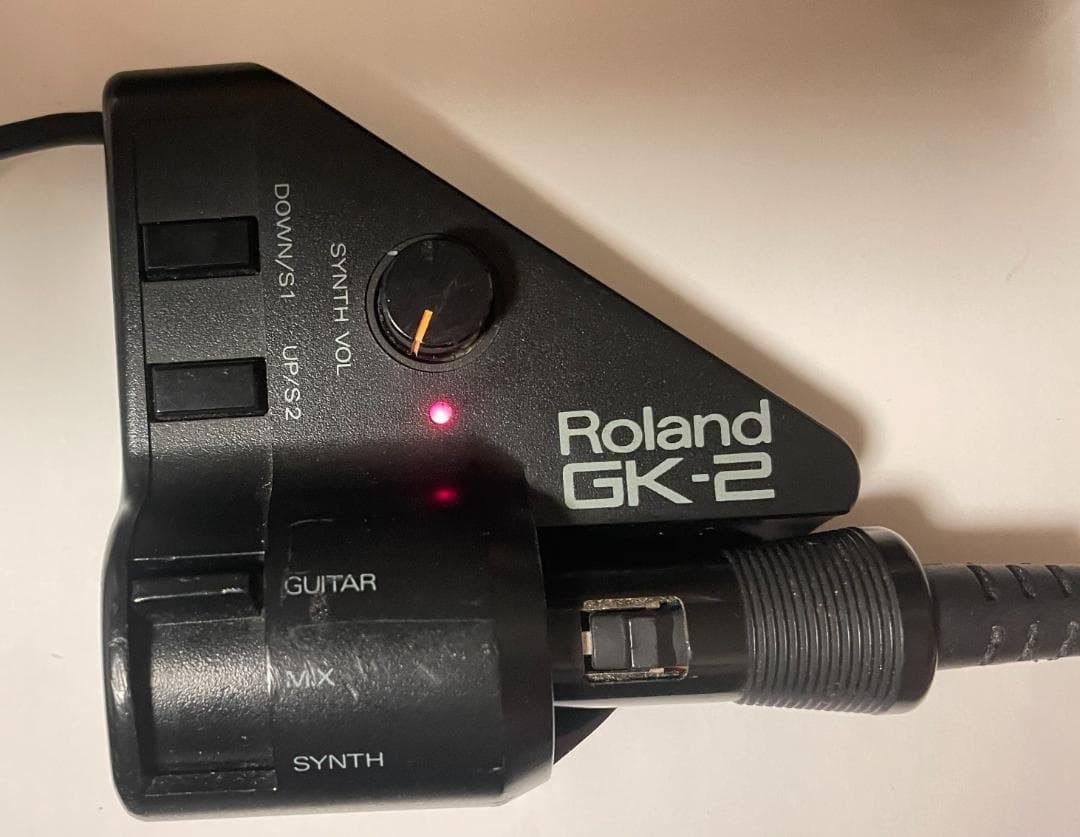 Roland GK-2A Guitar Synth Pickup MIDI Controller Unit Tested Working Vintage