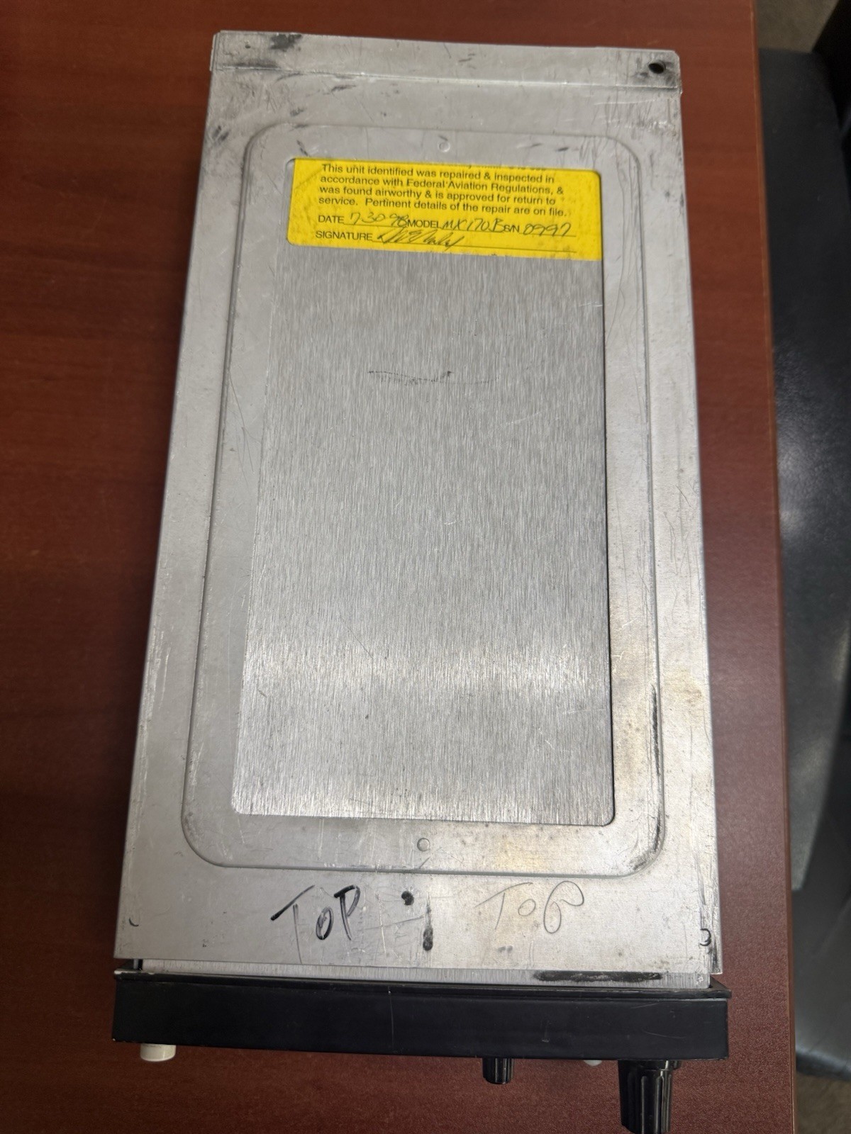 TKM MX-107B Nav/Com 14V Working As Removed