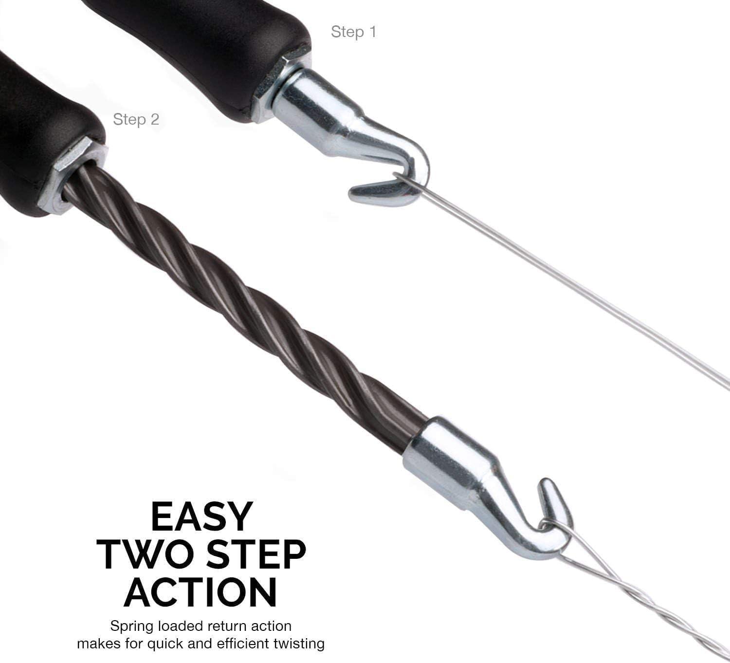 61025A Automatic Rebar Wire Twister Tool | Updated Model | Reinforced Spring wit