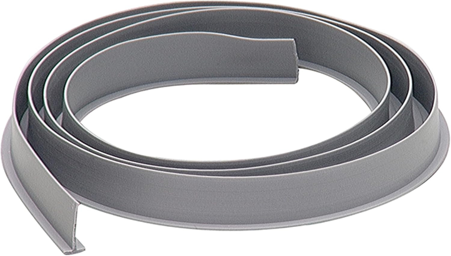 04226 37 in. Gray Vinyl Replacement Storm Door Bottom T-Shaped Insert