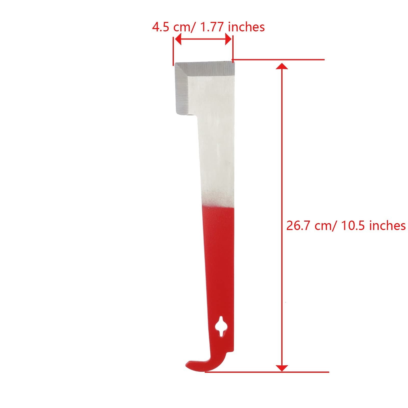 5 Pack Steel Beekeeping Hive Tool J Hook Hive Scraper Tool Bee Frame Lifter a...