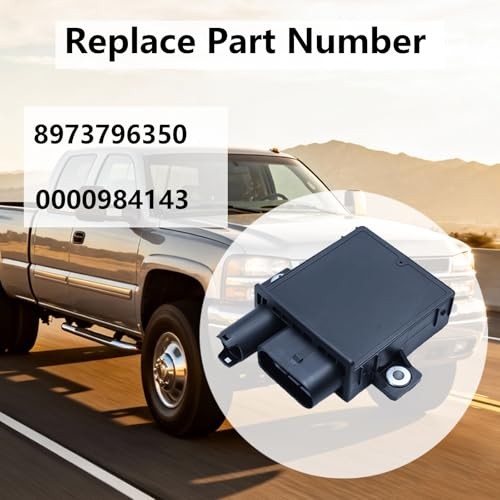 8973796350 Glow Plug Control Module Compatible with Chevrolet GMC Silverado