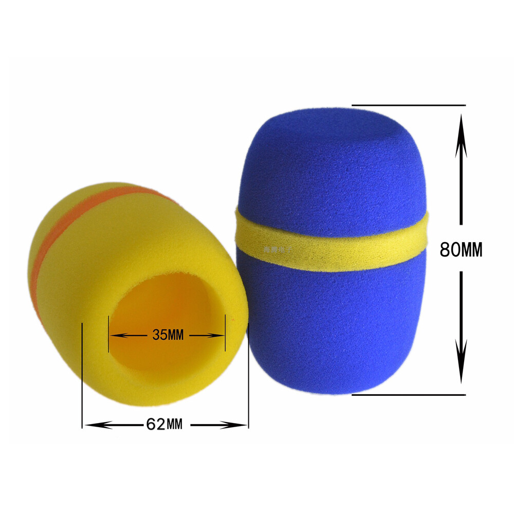 5 Thick Microphone Windscreen Cover Foam Windshield Pop Filter for Sennheiser