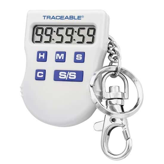 Cole Parmer Traceable 5045  Clip-On Digital Timer 1-Channel 100h NIST Lab Timer
