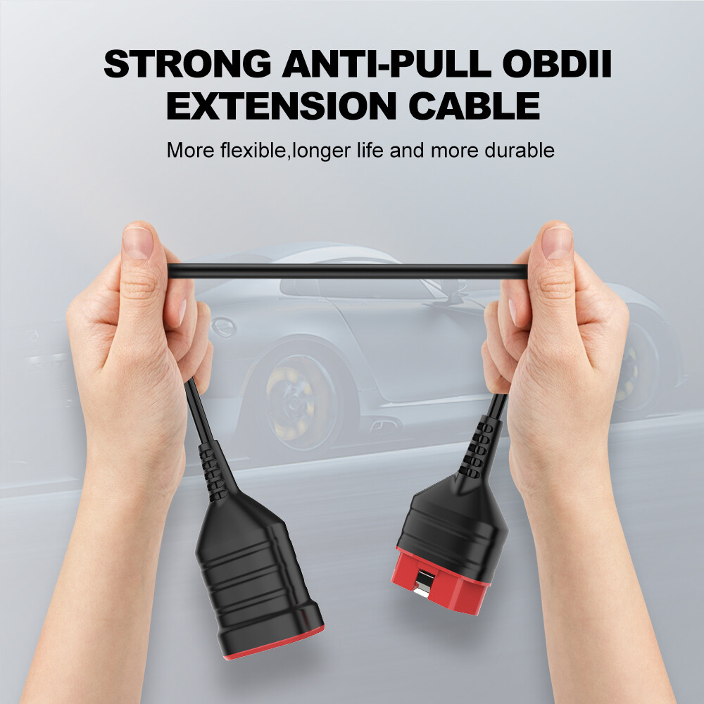 10PCS Thinkcar 16 Pin OBD2 Extension Cable Adaptor