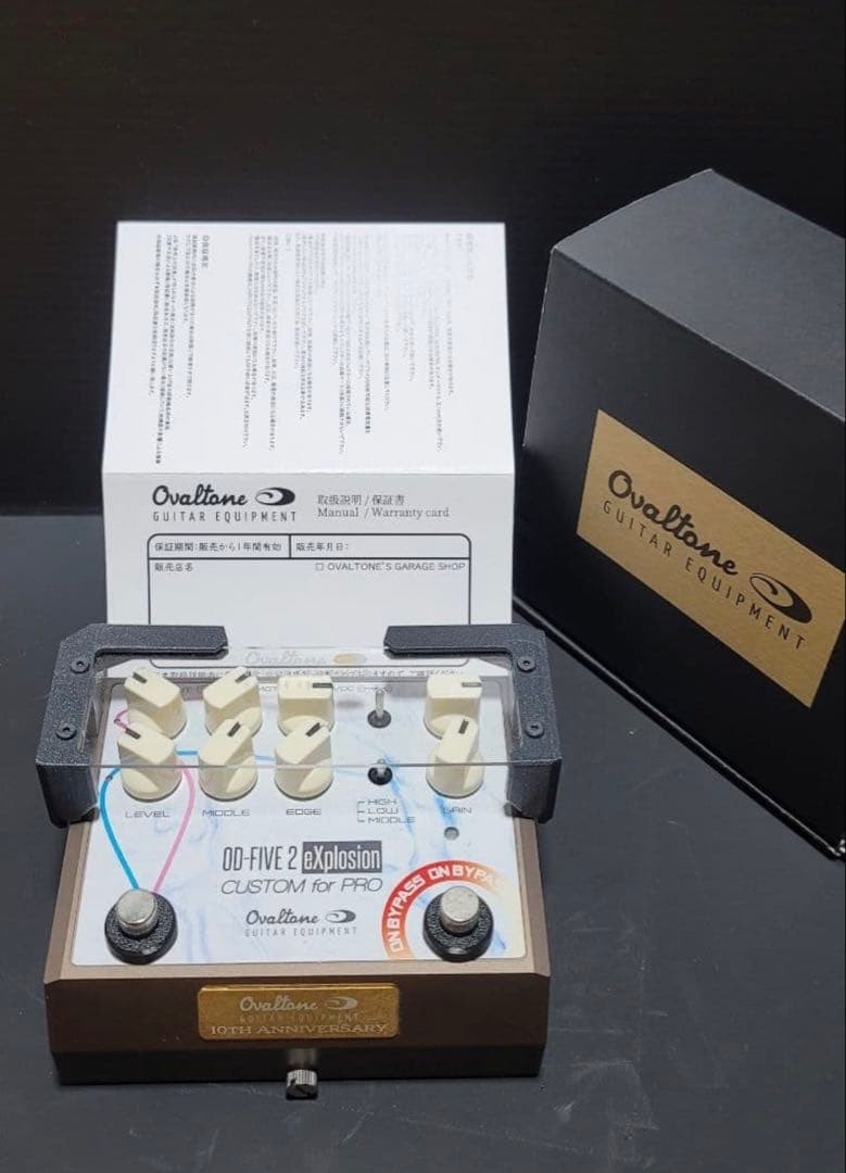 Ovaltone OD-FIVE 2 eXplosion CUSTOM for PRO 2ch Overdrive Guitar Pedal