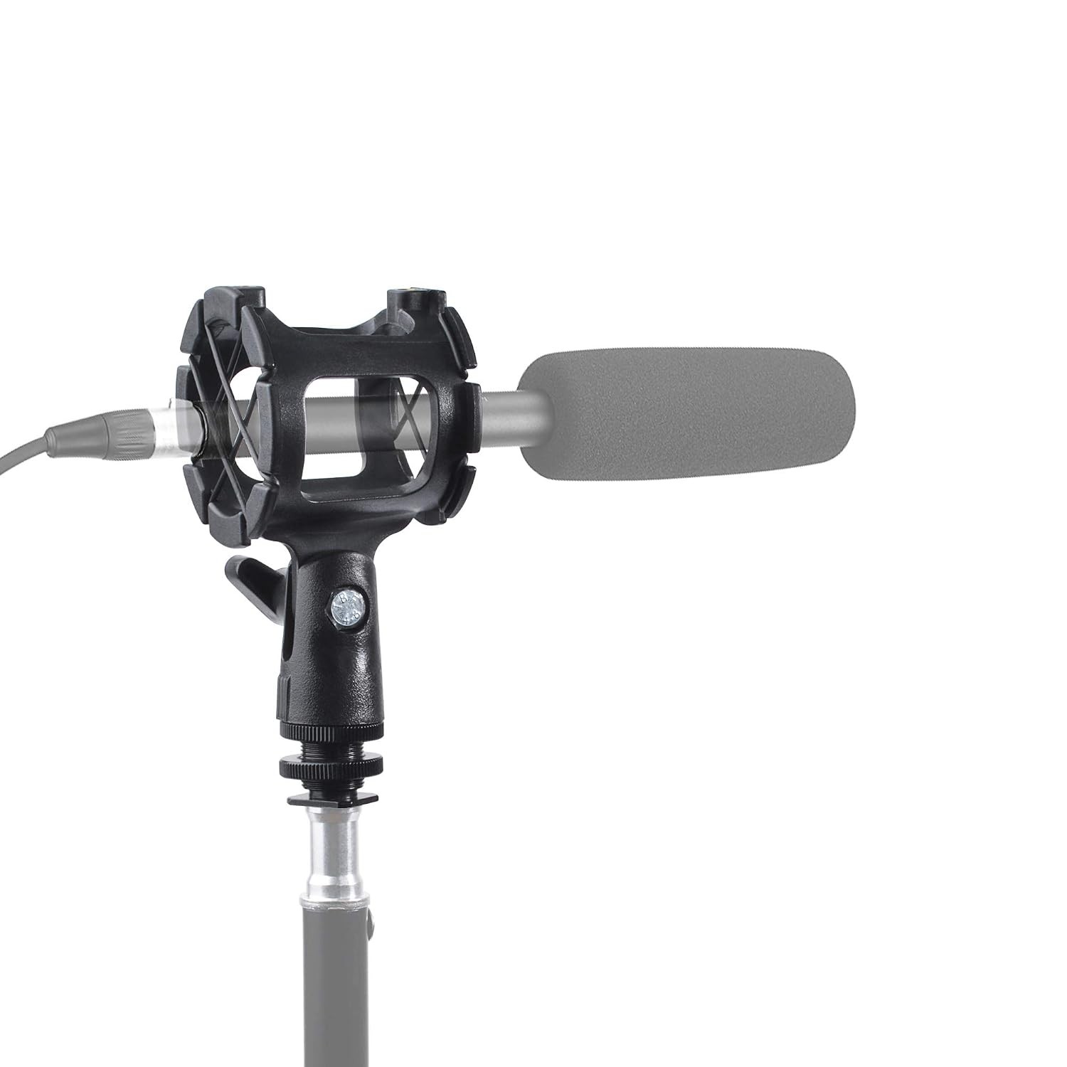 Microphone Shock Mount Universal Holder Clip Mount Hot Shoe Adapter for