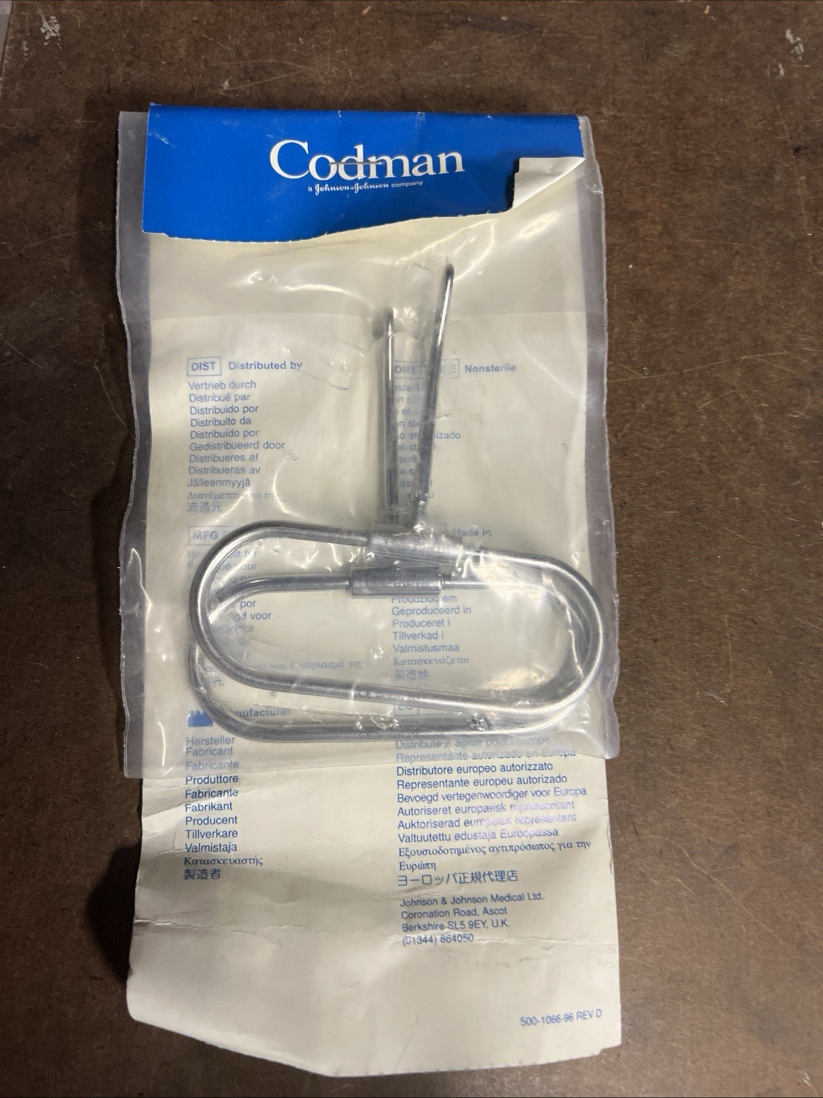 Codman 11-1020C Strully Gigli Saw Handle Loop - Three Pairs - NEW.   Box 27