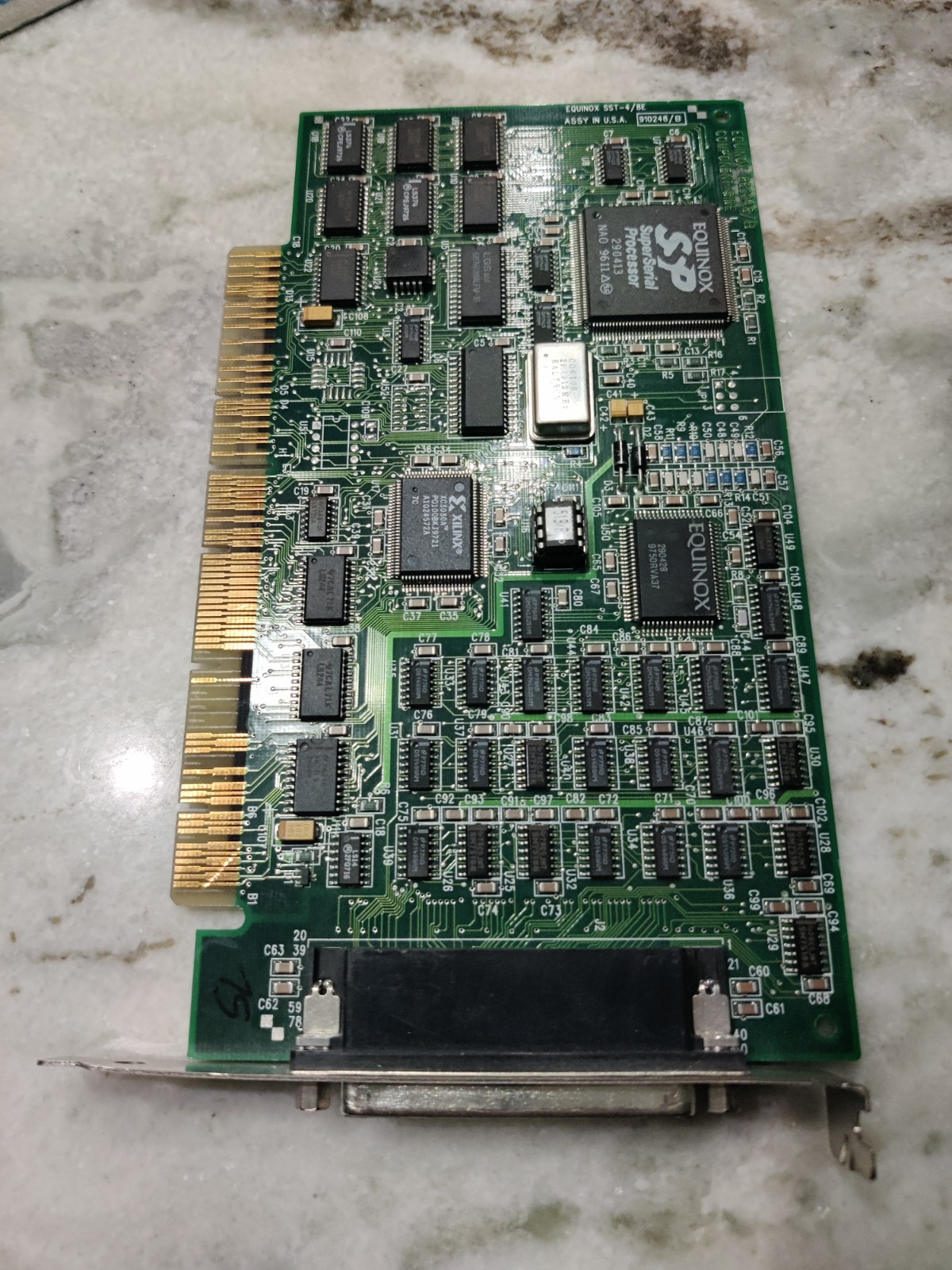 HP J2482A J2482-60001 EISA 8-Port RS-232 MUX Card - HP 9000 HP-UX - USA SELLER!