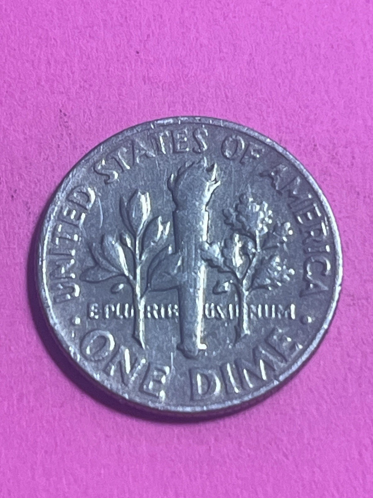 1965 No Mint Mark Roosevelt Dime TRIPLE Strike Multiple Errors