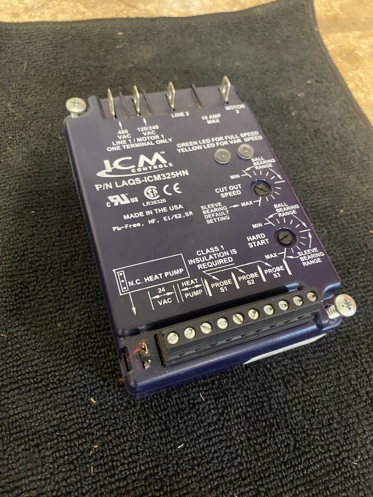 ICM LAQS-ICM325HN Single-Phase Head Pressure Control